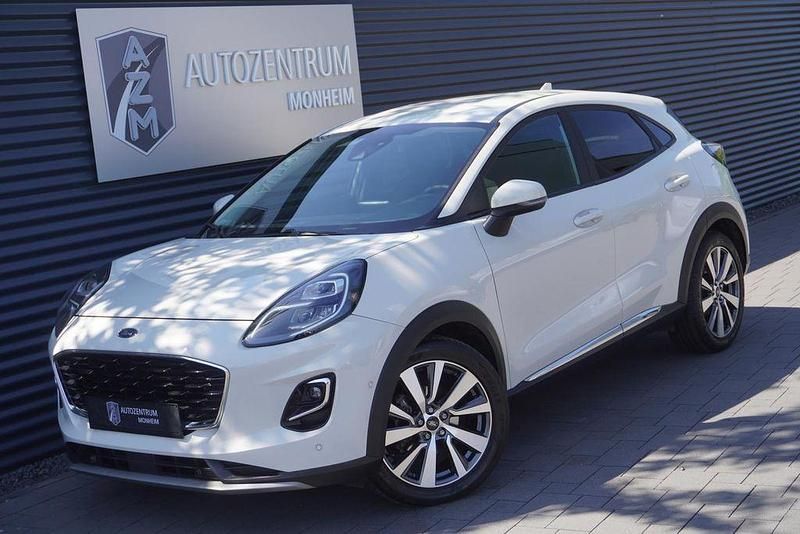 Weiß Gebraucht 2021 Ford Puma Gen-E Titanium X SUV | 17.990 € - Bild 1/4