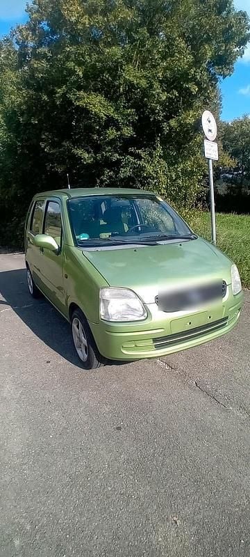 Grün Gebraucht 2000 Opel Agila Kleinwagen | 900 € (Fairer Preis) - Bild 1/4