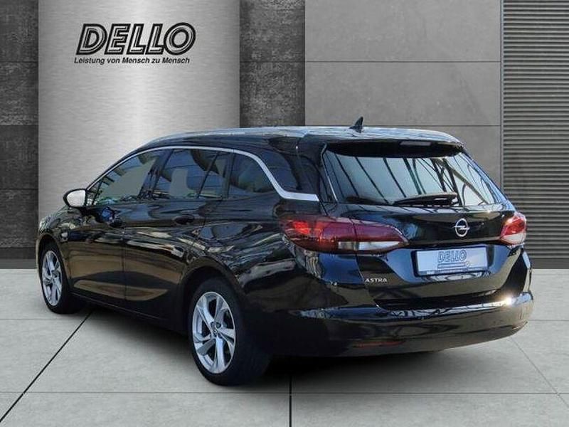 Gebraucht Opel Astra Business Edition 122 PS (89 kW) 2021 Schwarz Kombi