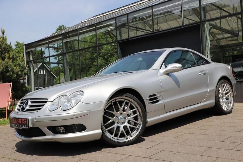 Silber Gebraucht 2002 Mercedes SL55 AMG AMG Cabrio | 34.950 € (Fairer Preis) - Bild 1/4