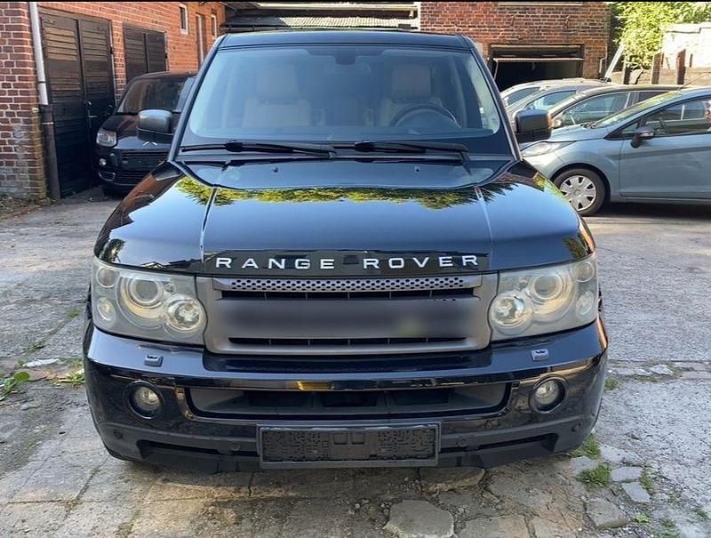 Schwarz Gebraucht 2006 Land Rover Range Rover Sport SUV | 8.999 € (Etwas zu teuer) - Bild 1/4