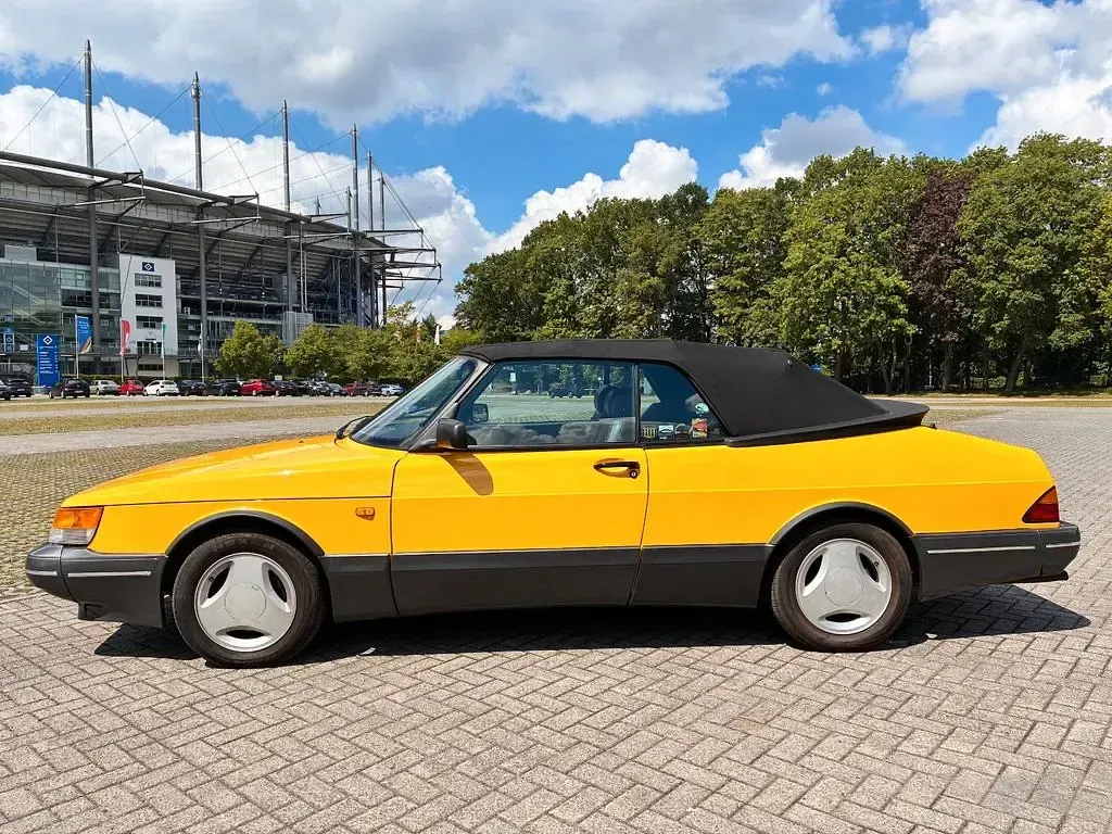 Gebraucht Saab 900 Cabriolet 175 PS (128 kW) 1991 Gelb Cabrio