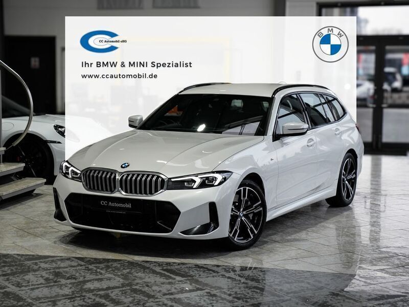 Weiß Gebraucht 2024 BMW 330 M Sport Kombi | 43.448 € (Superpreis) - Bild 1/3