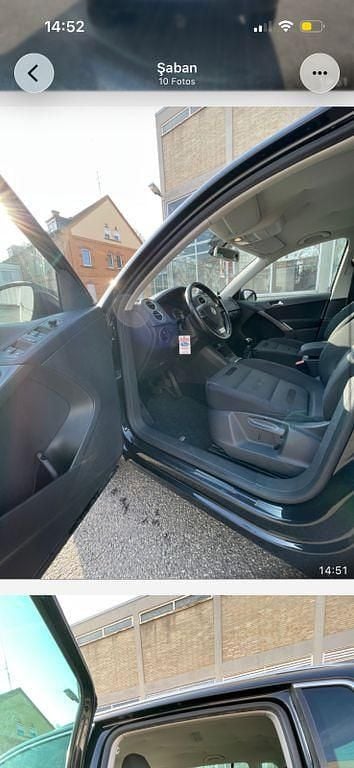 Gebraucht VW Tiguan Sportline 140 PS (102 kW) 2009 Schwarz SUV