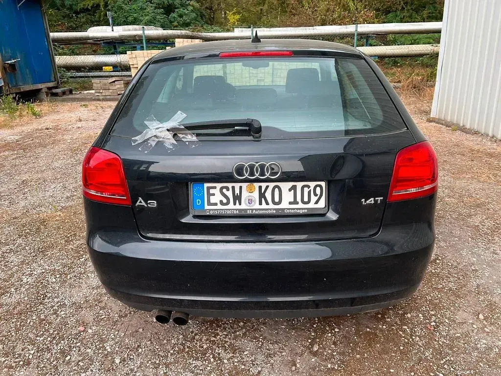 Gebraucht Audi A3 Sport 125 PS (91 kW) 2008 Schwarz Kleinwagen