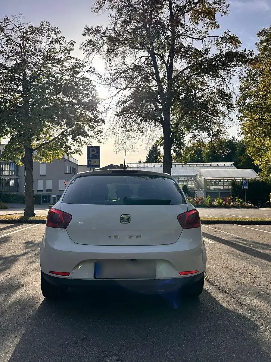 Gebraucht Seat Ibiza Reference 69 PS (50 kW) 2012 Weiß Kleinwagen