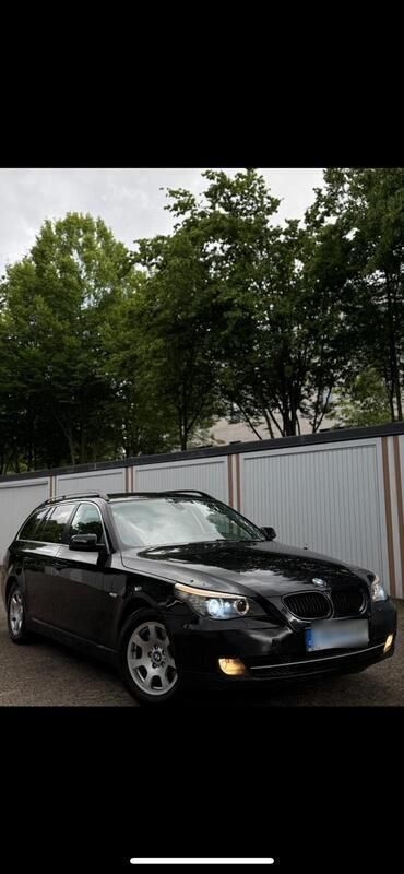 Schwarz Gebraucht 2008 BMW 530 Kombi | 4.100 € (Superpreis) - Bild 1/4