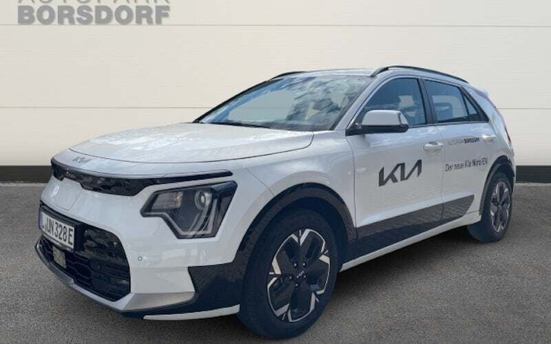 (ud) schneeweiss Gebraucht 2023 Kia e-Niro Vision SUV | 25.999 € (Guter Preis) - Bild 1/4