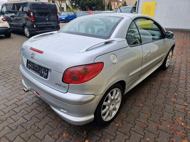 Gebraucht Peugeot 206 CC Platinum 136 PS (100 kW) 2003 Silber Cabrio