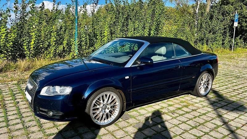 Gebraucht Audi A4 Cabriolet S-Line 232 PS (170 kW) 2007 Blau Cabrio