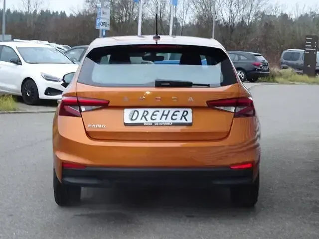 Gebraucht Skoda Fabia Selection 110 PS (80 kW) 2024 Orange Kleinwagen