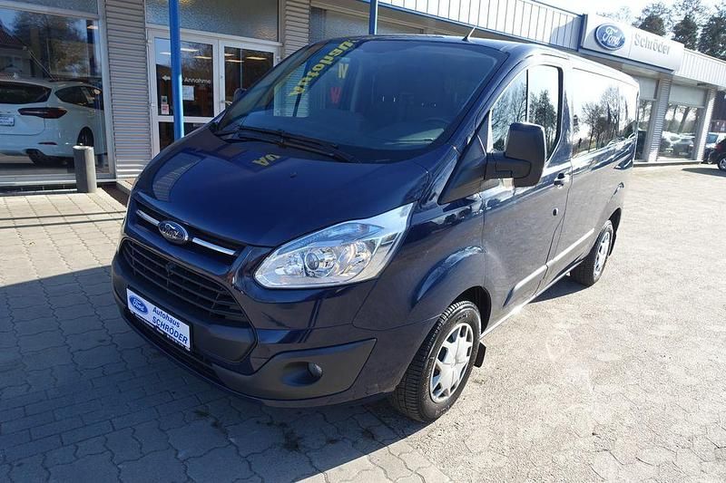 Gebraucht Ford Transit Custom Trend 101 PS (74 kW) 2015 Blau Kombi