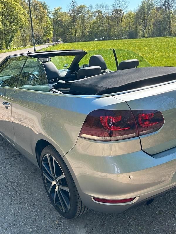 Gebraucht VW Golf Cabriolet 105 PS (77 kW) 2012 Silber Cabrio