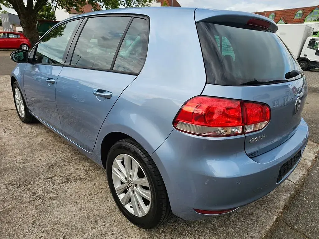 Gebraucht VW Golf VI Style 86 PS (63 kW) 2011 Blau Kleinwagen