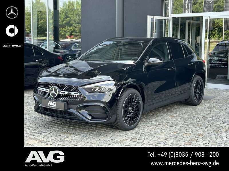 Lack kosmosschwarz Gebraucht 2025 Mercedes GLA200 AMG SUV | 43.900 € (Fairer Preis) - Bild 1/4