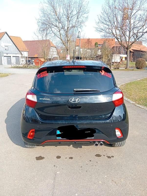 Gebraucht Hyundai i10 N Line 101 PS (74 kW) 2020 Schwarz Kleinwagen