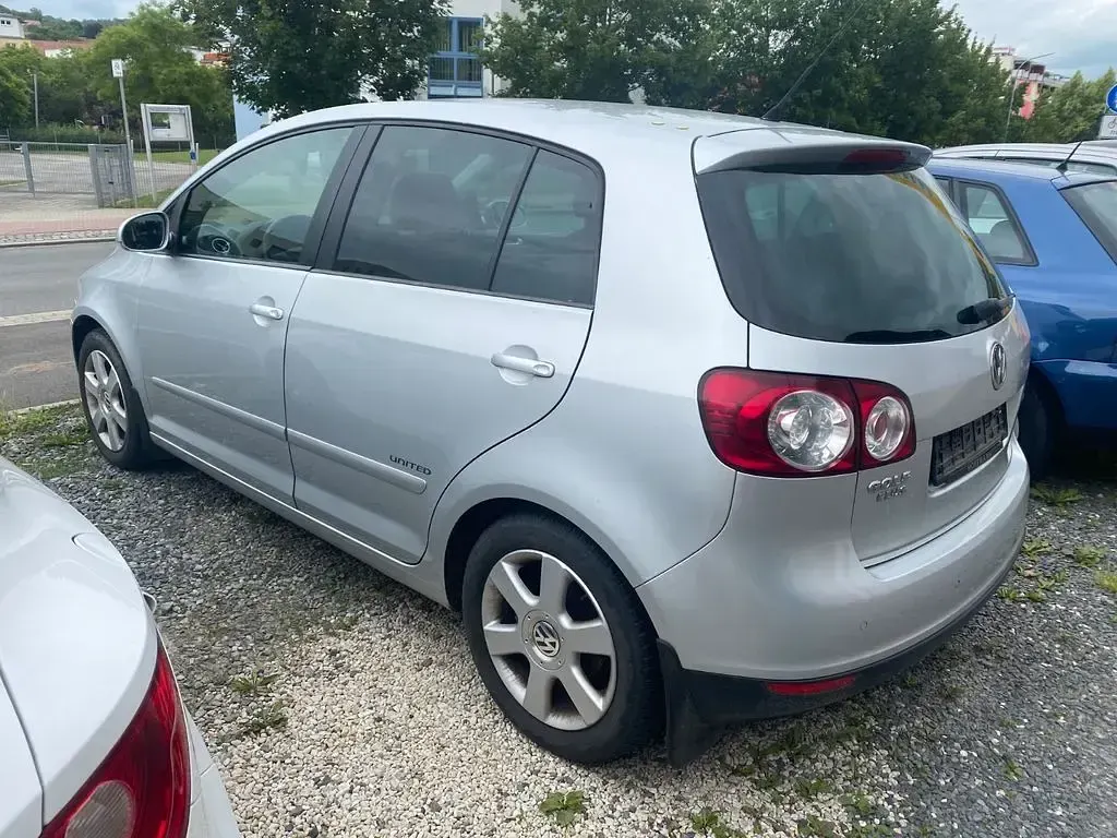 Gebraucht VW Golf Plus Cross 122 PS (89 kW) 2008 Silber Van / Kleinbus