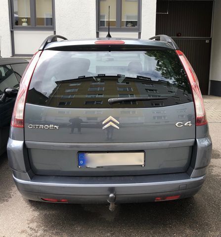 Gebraucht Citroën Grand C4 Picasso 109 PS (80 kW) 2007 Grau metallic Van / Kleinbus