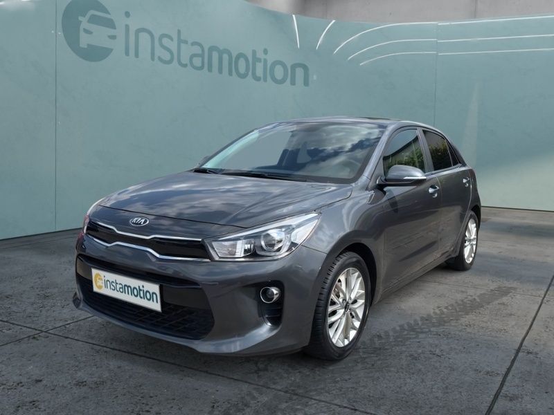 Grau Gebraucht 2020 Kia Rio Limousine | 14.338 € (Etwas zu teuer) - Bild 1/3