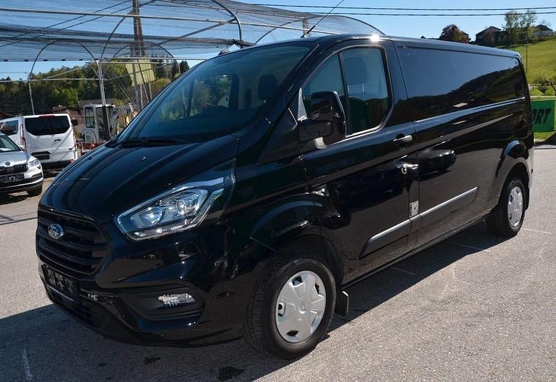 Occasion Ford Transit Custom Trend 131 ch (96 kW) 2023 Noir Berline
