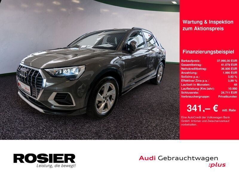 Grau / chronosgrau Gebraucht 2024 Audi Q3 Advanced Plus SUV | 37.990 € (Guter Preis) - Bild 1/4