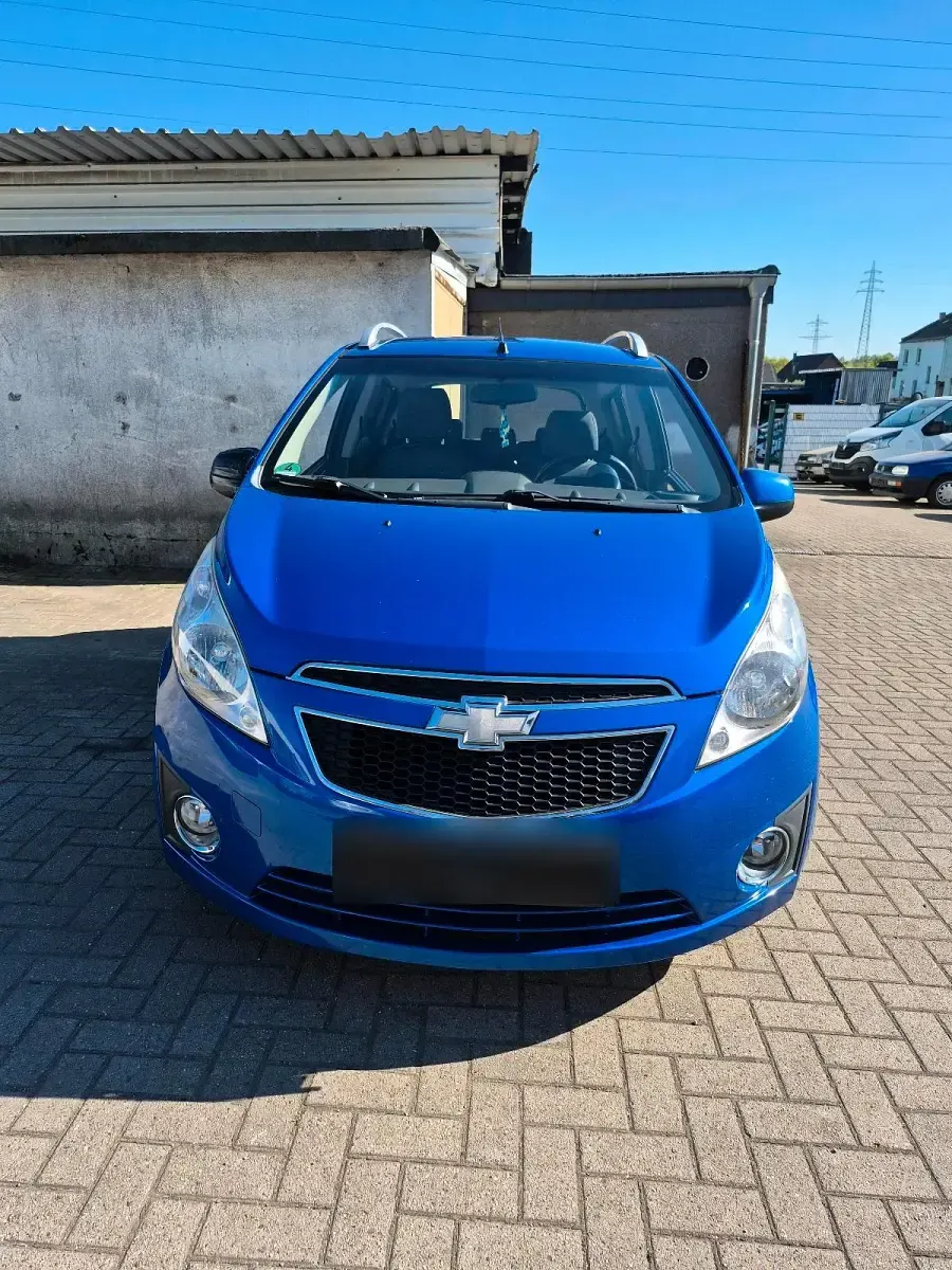 Usata Chevrolet Spark 82 CV (60 kW) 2012 Blu Utilitaria