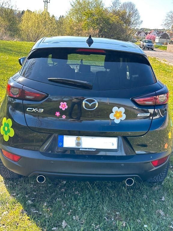 Gebraucht Mazda CX-3 121 PS (88 kW) 2018 Schwarz SUV