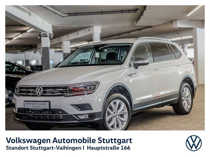 Pure white Gebraucht 2021 VW Tiguan Allspace SUV | 35.330 € (Fairer Preis) - Bild 1/4