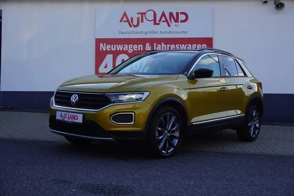 Gebraucht VW T-Roc Style 150 PS (110 kW) 2019 Gelb SUV