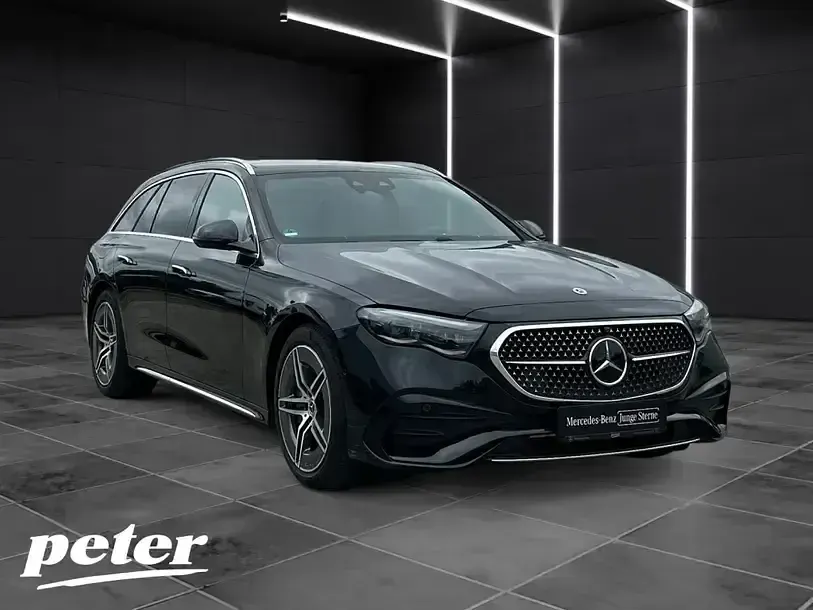 Gebraucht Mercedes E450 AMG 367 PS (269 kW) 2025 Metalliclack obsidianschwarz Kombi