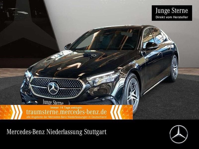 Obsidianschwarz Gebraucht 2025 Mercedes E200 AMG Limousine | 53.990 € (Superpreis) - Bild 1/3