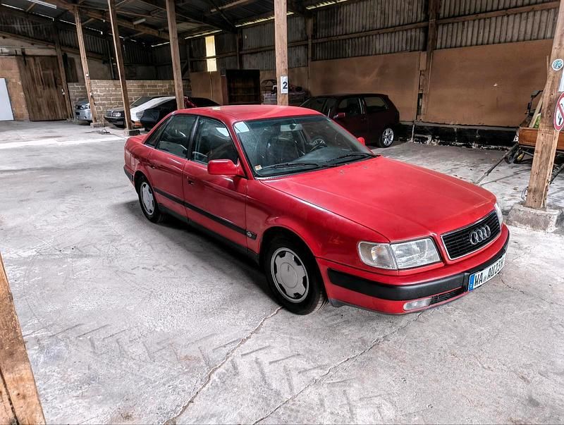 Gebraucht Audi 100 133 PS (97 kW) 1991 Rot Limousine