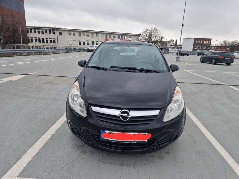 Gebraucht Opel Corsa Edition 60 PS (44 kW) 2009 Schwarz Kleinwagen