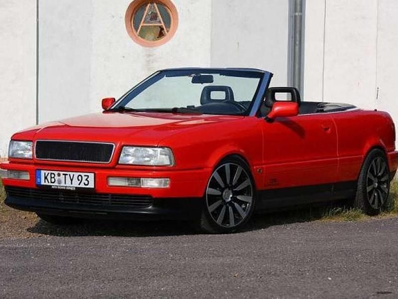 Rot Gebraucht 1993 Audi Cabriolet Cabrio | 9.850 € - Bild 1/4