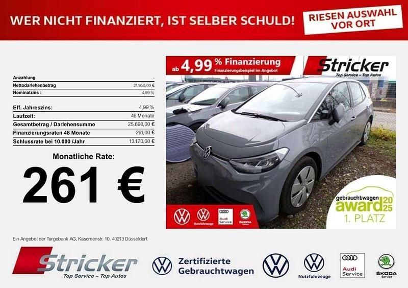 Gebraucht VW ID.3 Pro 150 kW (204 PS) 2023 Grau Kleinwagen
