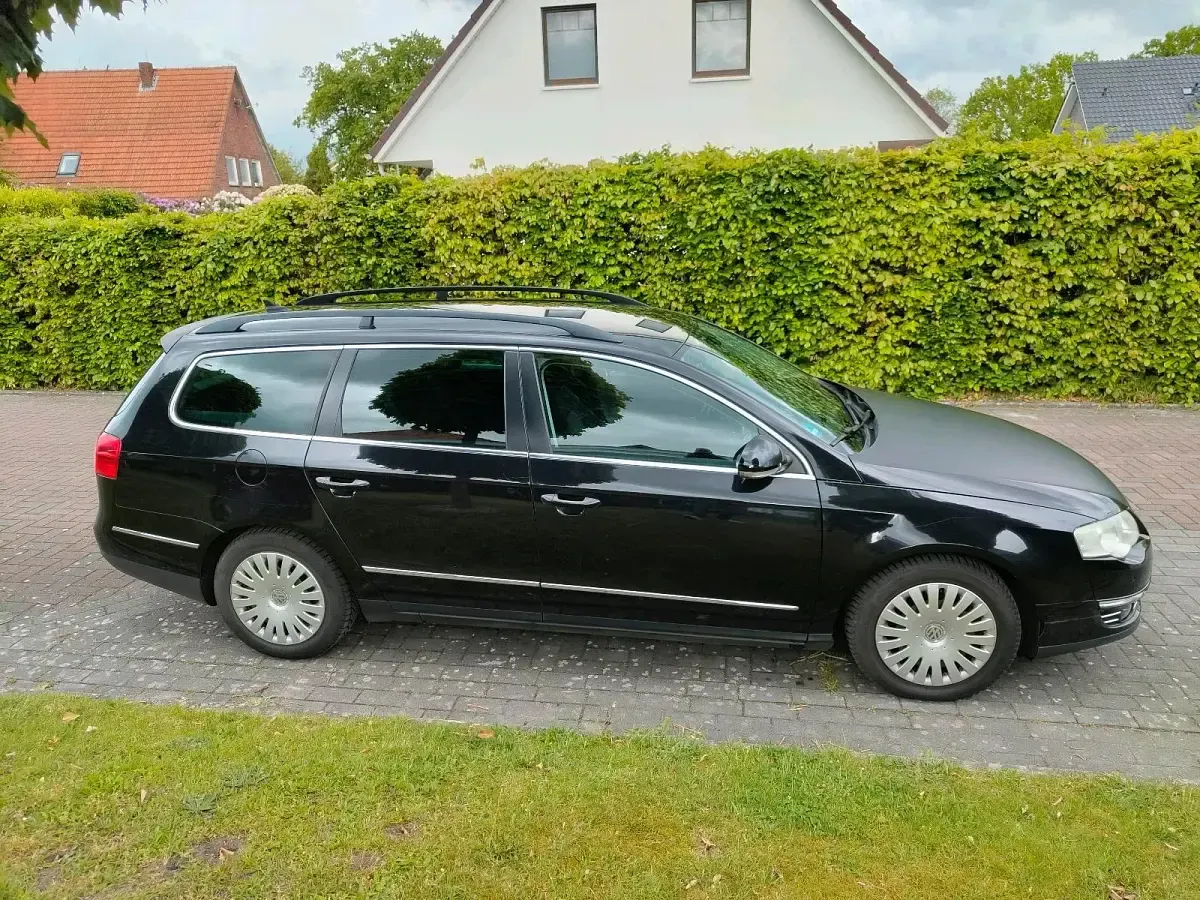 Gebraucht VW Passat 140 PS (102 kW) 2008 Schwarz Kombi