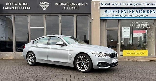 Silber Gebraucht 2015 BMW 420 Gran Coupé Sport Line Coupé | 18.900 € (Fairer Preis) - Bild 1/4