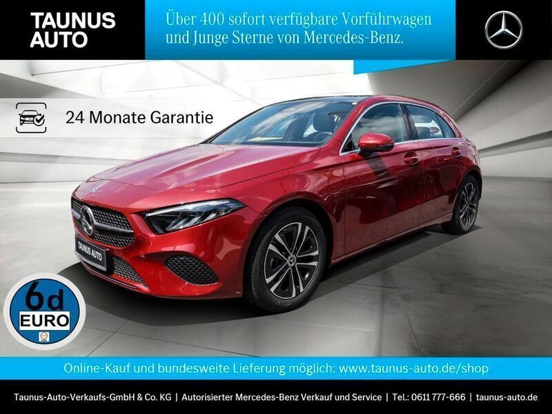 Patagonienrot bright Gebraucht 2024 Mercedes A180 Advanced Limousine | 29.890 € (Fairer Preis) - Bild 1/4