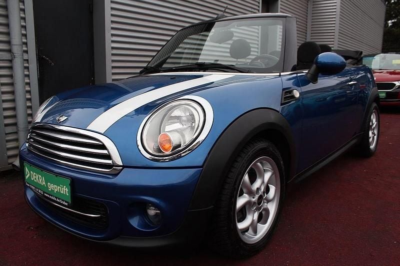 Blau Gebraucht 2013 Mini Cooper Cabriolet Cabrio | 10.979 € (Etwas zu teuer) - Bild 1/4