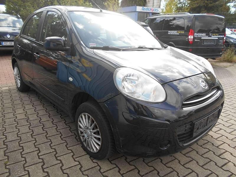 Gebraucht Nissan Micra Acenta 80 PS (58 kW) 2011 Schwarz Kleinwagen
