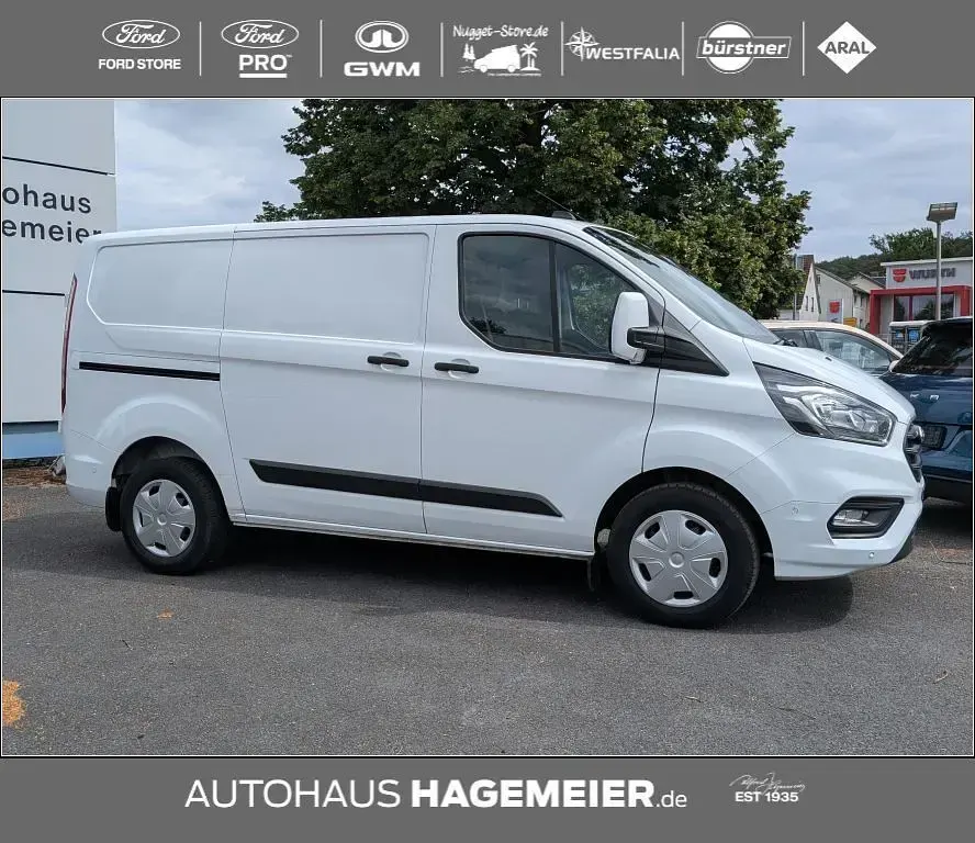 Gebraucht Ford Transit Custom Trend 131 PS (96 kW) 2023 Weiß Van / Kleinbus