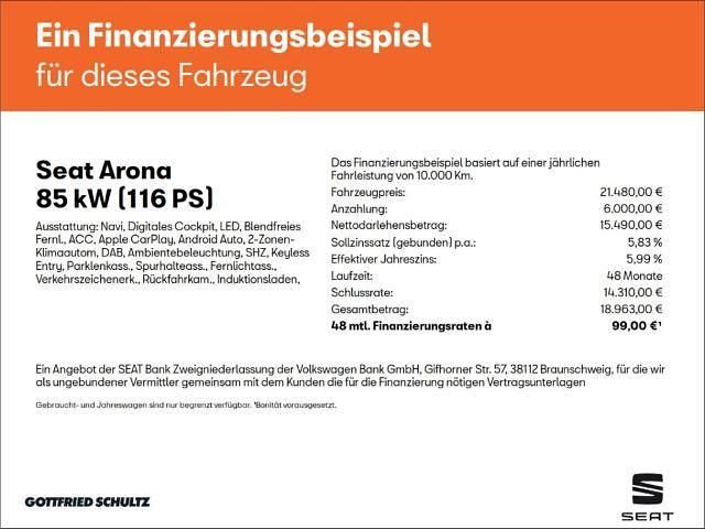 Gebraucht Seat Arona Style 116 PS (85 kW) 2025 Schwarz SUV