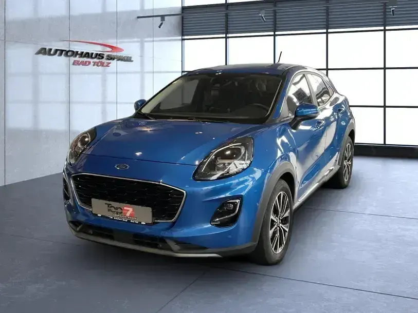 Gebraucht Ford Puma Titanium 125 PS (91 kW) 2021 Blau SUV