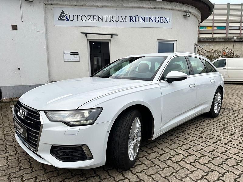 Weiß Gebraucht 2023 Audi A6 Design Kombi | 25.990 € (Guter Preis) - Bild 1/4