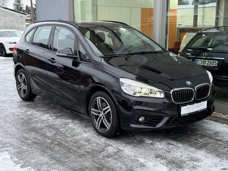 Gebraucht BMW 220 Active Tourer Sport Line 190 PS (139 kW) 2017 Schwarz Van / Kleinbus