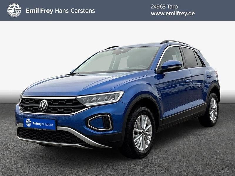 Blau Gebraucht 2024 VW T-Roc Life SUV | 24.490 € (Fairer Preis) - Bild 1/4