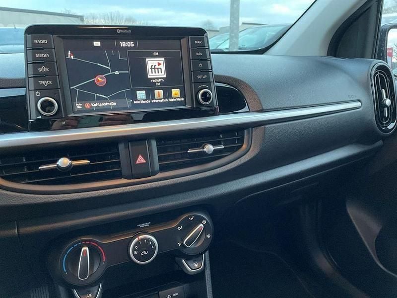 Gebraucht Kia Picanto DREAM-TEAM Edition 84 PS (61 kW) 2019 Schwarz Kleinwagen