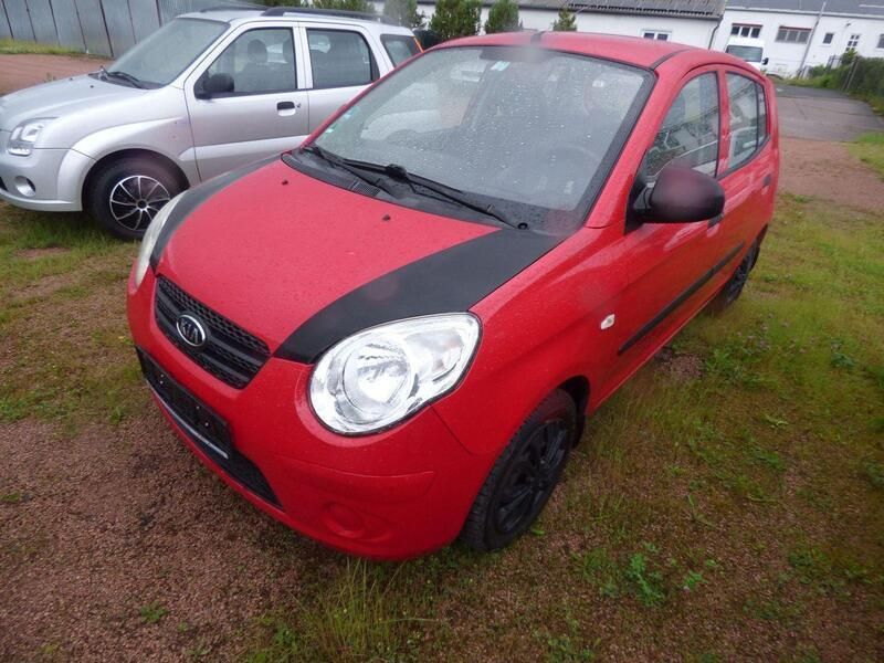 Rot Gebraucht 2009 Kia Picanto LX Kleinwagen | 2.950 € (Fairer Preis) - Bild 1/4