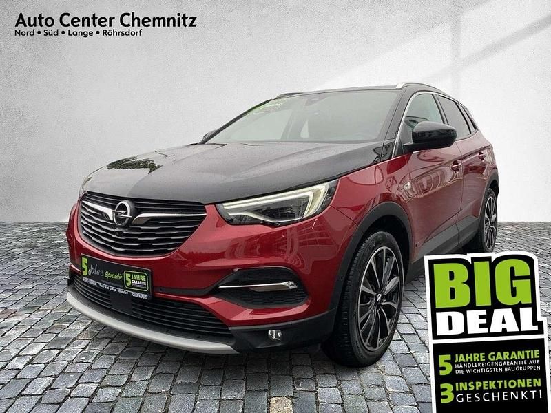 Rubin rot / black Gebraucht 2021 Opel Grandland X Ultimate SUV | 24.911 € (Fairer Preis) - Bild 1/4