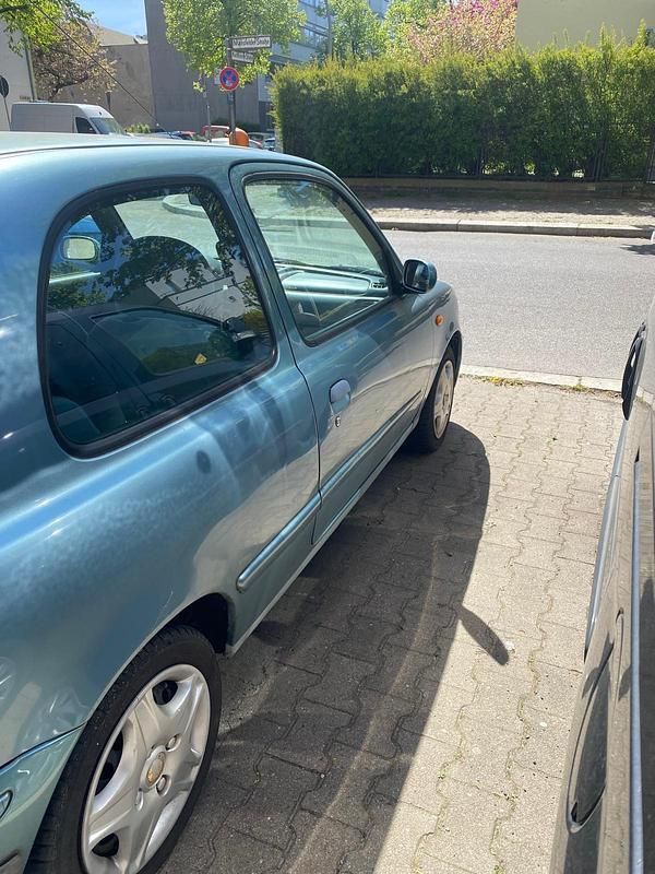 Brugt Nissan Micra 2002 Blå Hatchback